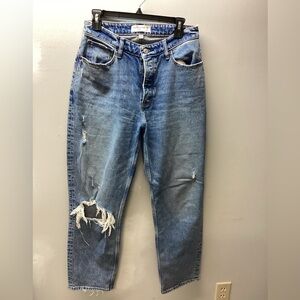 Abercrombie & Fitch The Dad  Curve Love High Rise Jeans